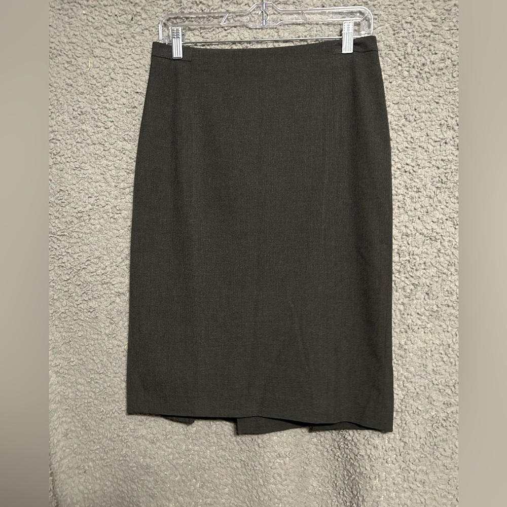 Ann Taylor Charcoal Pencil Skirt